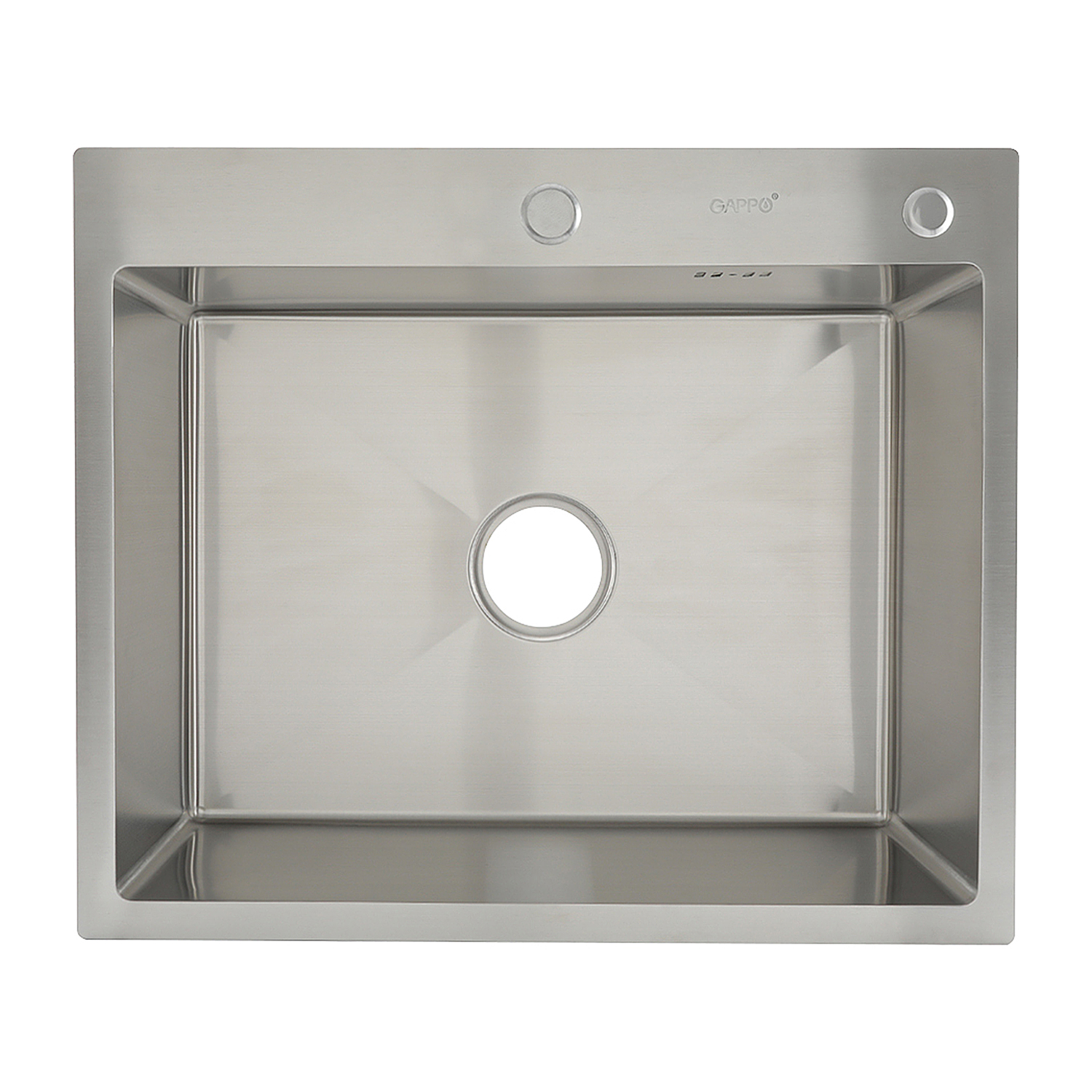Мойка для кухни с коландером из нержавеющей стали Gappo GS6050 сталь