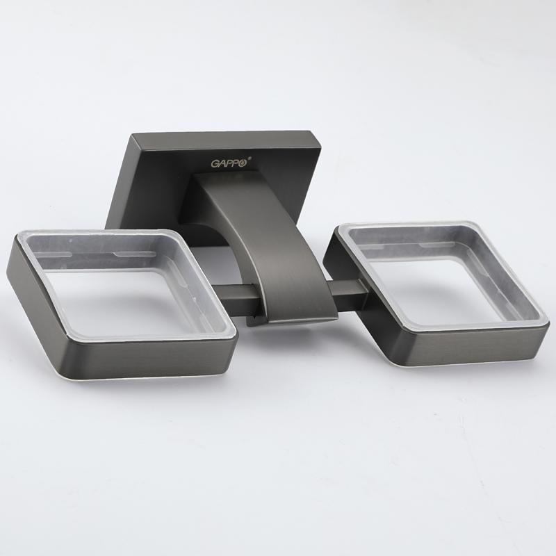 Стаканы для ванны Gappo G07-9 G0708-9 оружейная сталь