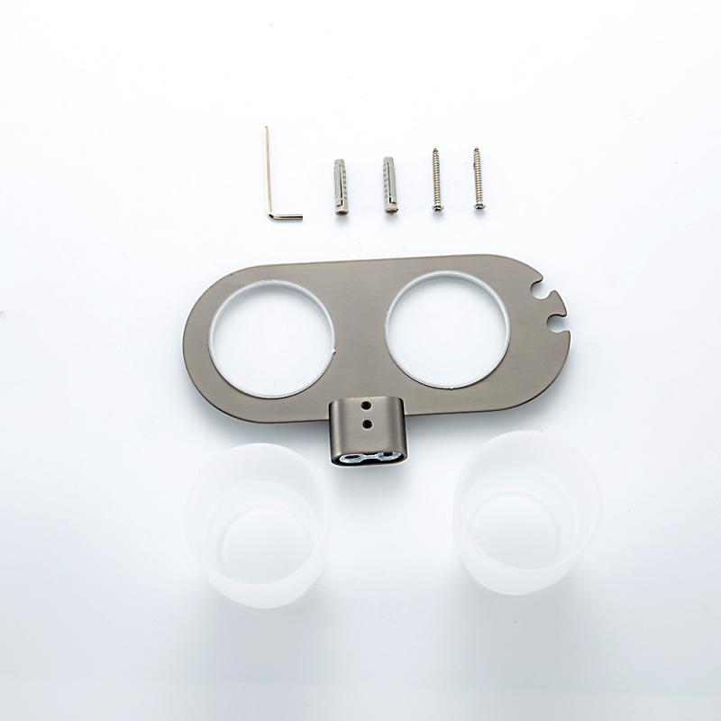 Стаканы для ванны Gappo G309-9 G30908-9 оружейная сталь