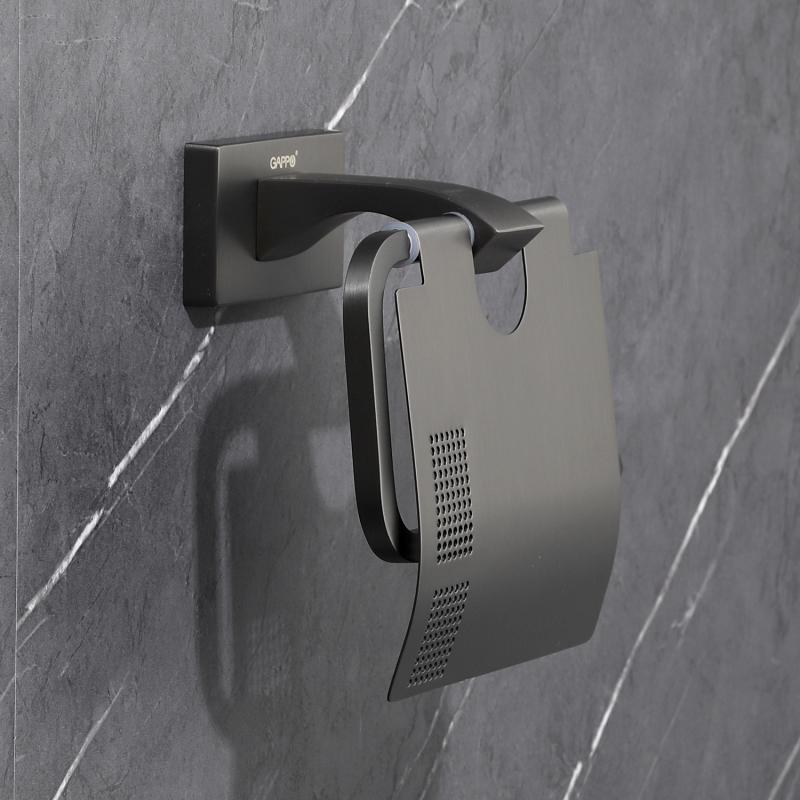 Держатель туалетной бумаги Gappo G07-9 G0703-9 оружейная сталь