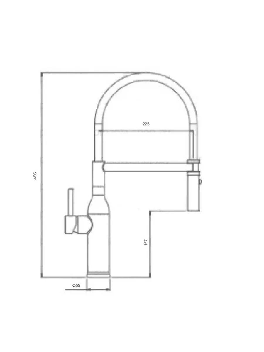 Смеситель для кухни Gappo G4098-23 золотой сатин