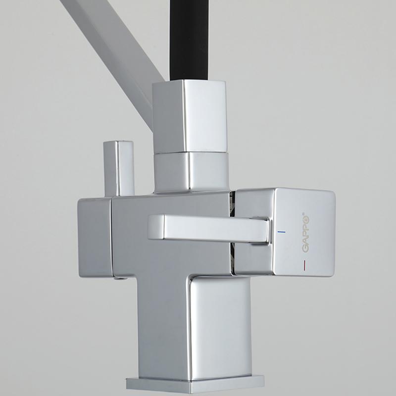 Смеситель для кухни с фильтром Gappo G95 G4395-30 хром