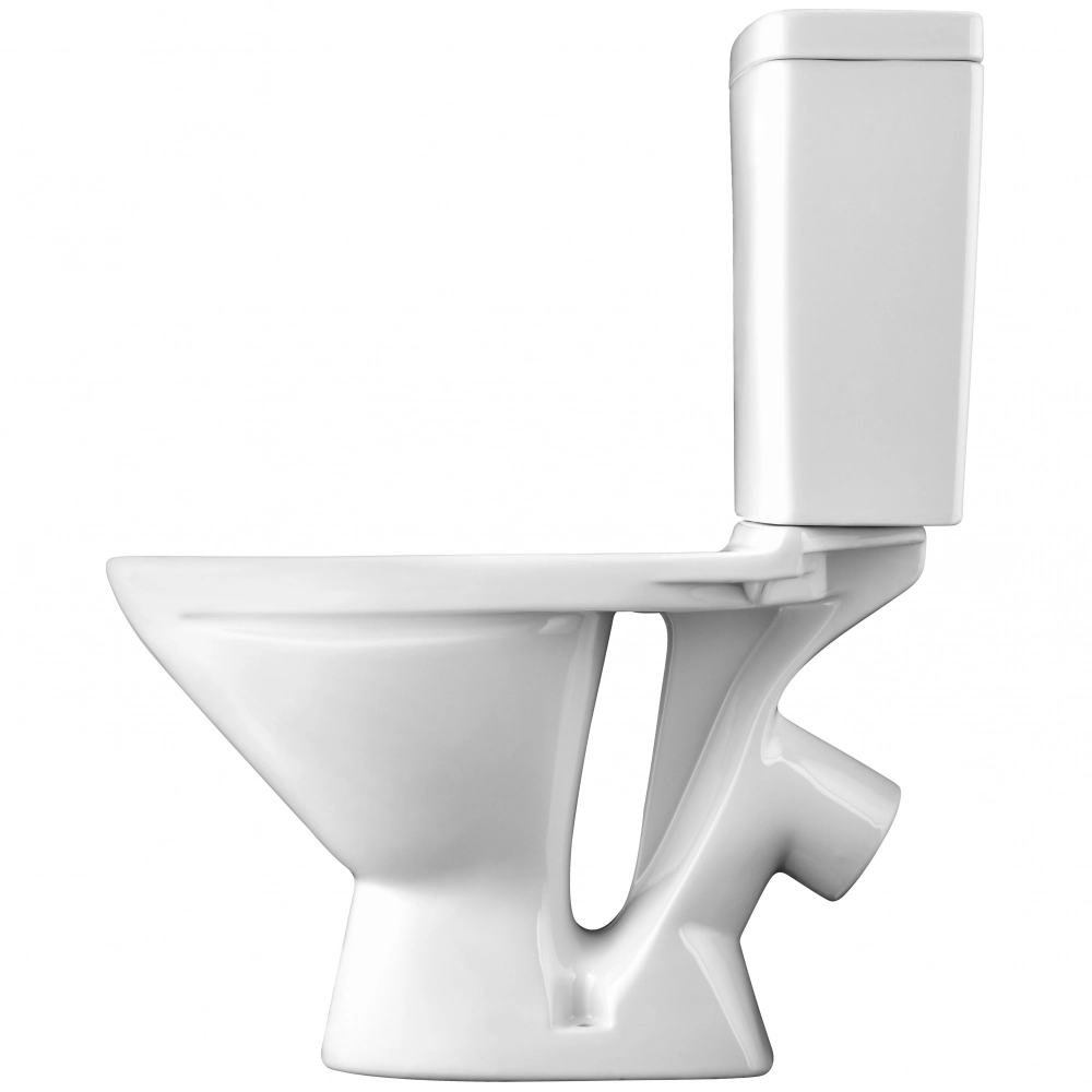 Унитаз-компакт Santek Лига, косой выпуск, 2 режима, полипроп. 1.WH30.2.197
