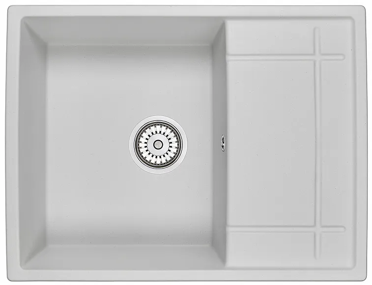Кухонная мойка Granula GR-6501 Арктик (белый)