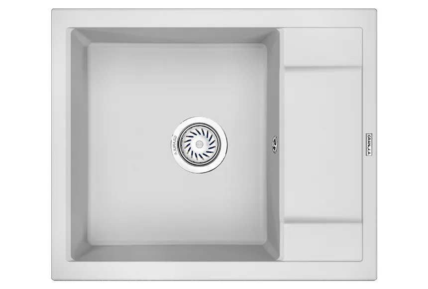 Кухонная мойка Granula GR-6002 Арктик (белый)