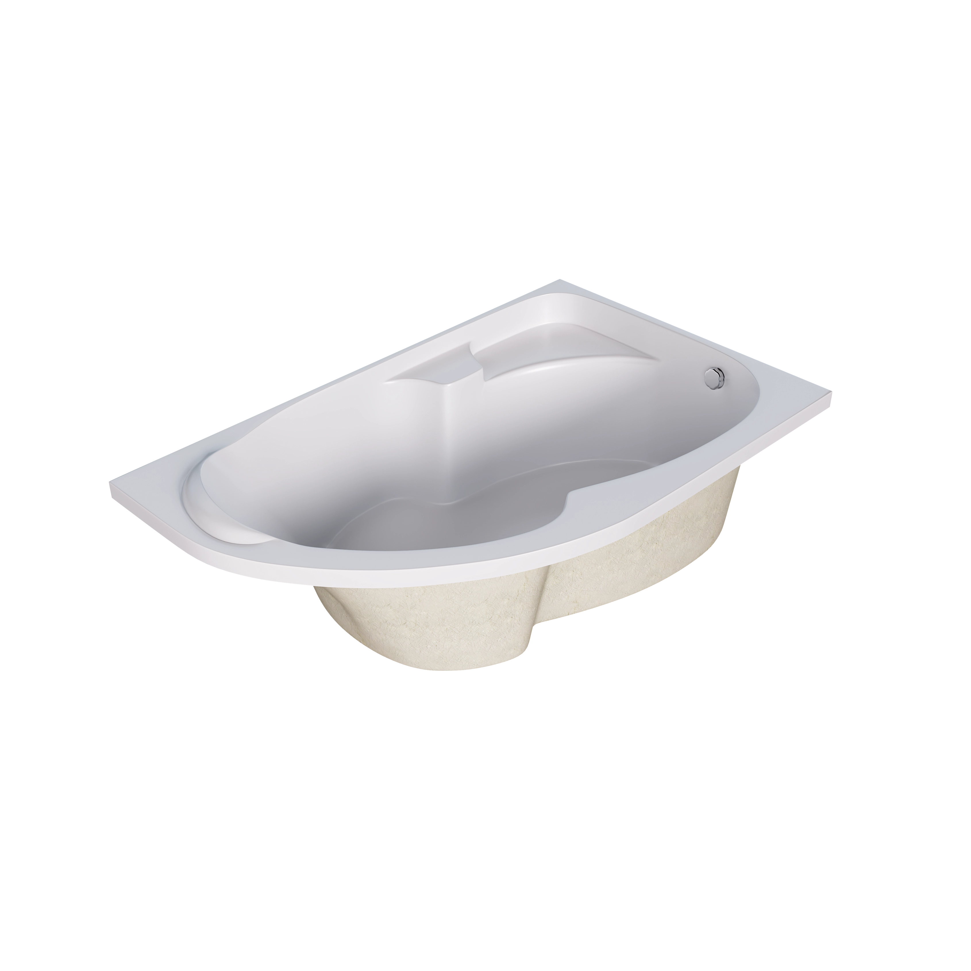 Акриловая ванна 1Marka Diana 150*90 R правая