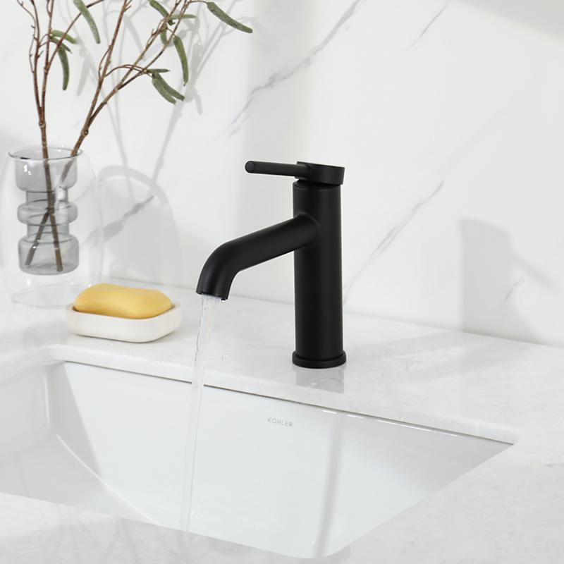 Смеситель для раковины Gappo G06-6 G1006-6 черный