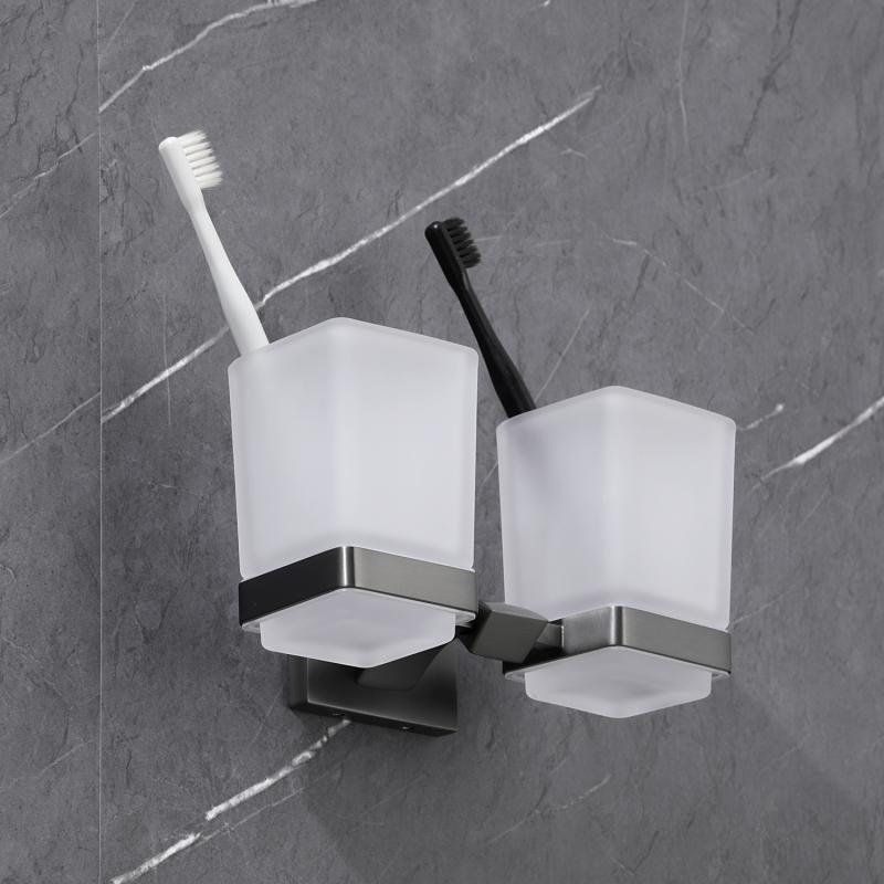 Стаканы для ванны Gappo G07-9 G0708-9 оружейная сталь