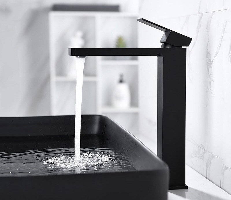 Накладная раковина CeramaLux 60,5 NC 9396MB Черная матовая