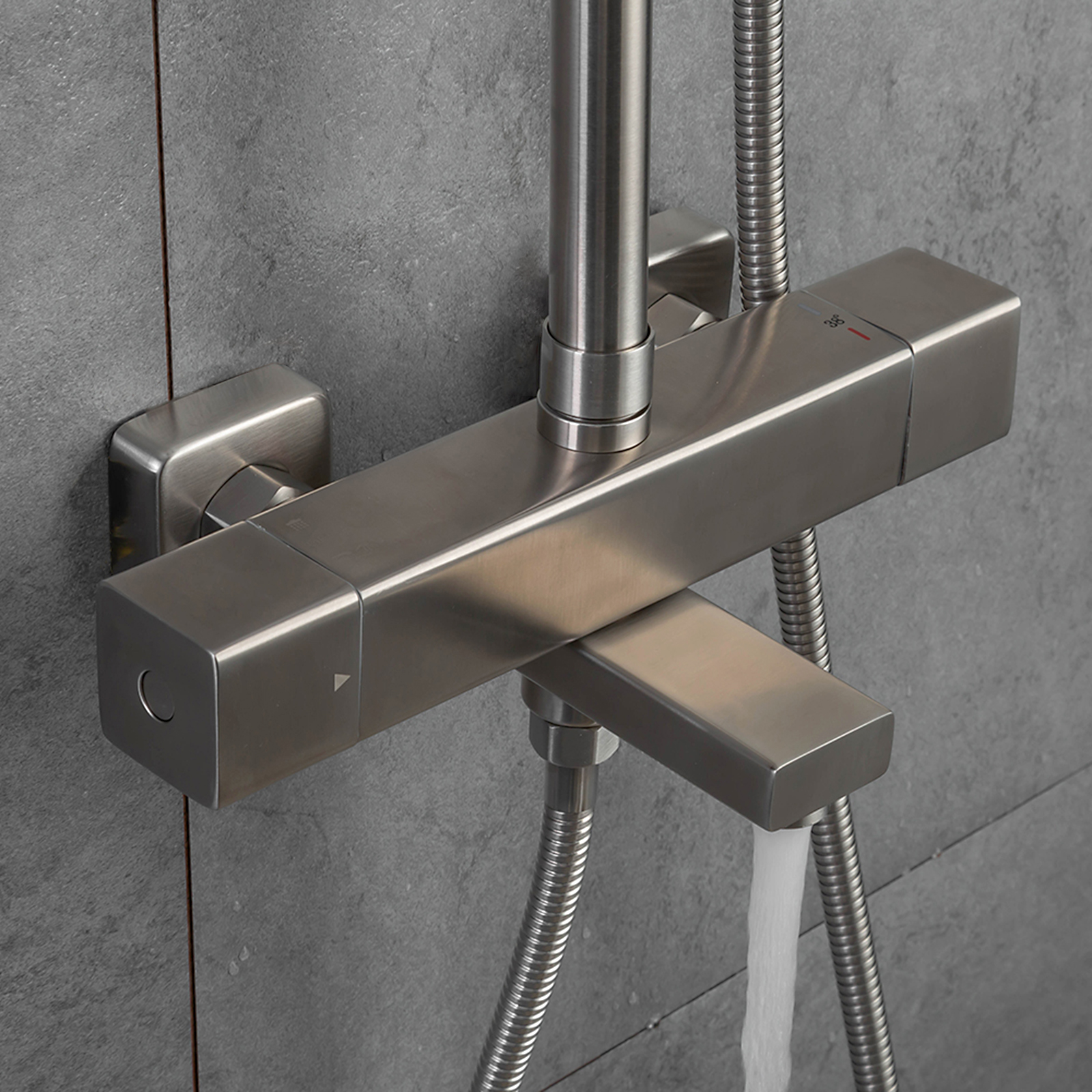 Душевая стойка с термостатом Gappo G99-20 G2499-40