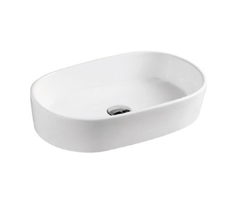 Накладная раковина CeramaLux 52,5 N 9025 белая
