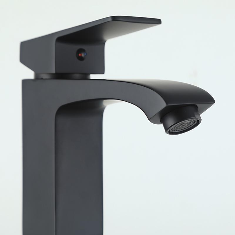 Смеситель для раковины Frap H76-6 F1076-6 черный