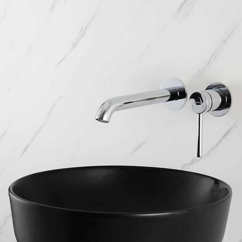 Встраиваемый смеситель для раковины Gappo G06 G1206 хром