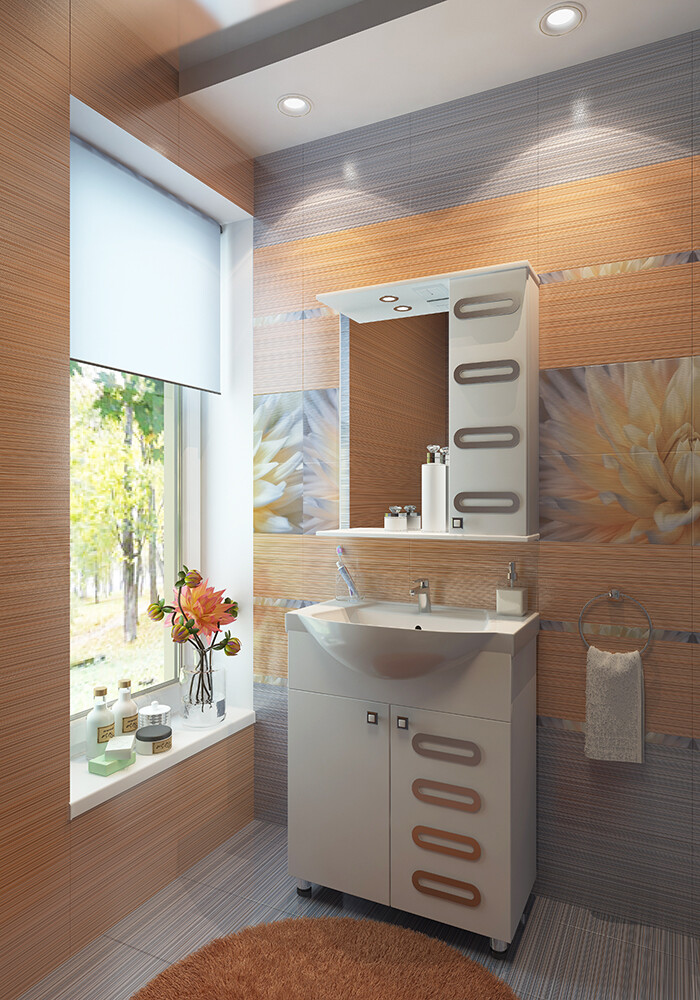 Напольная тумба EvaGold Палмер 65 (Балтика 65, Элеганс 65) в разборе