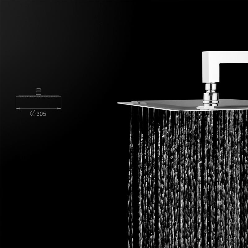 Встраиваемая душевая система с термостатом Gappo  G07 G7107-40