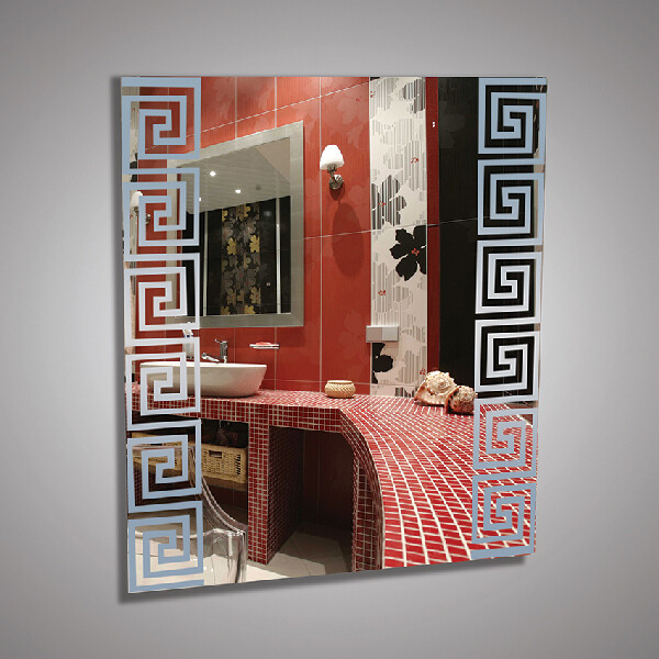 Зеркало EvaGold 46,5*53,5 прямоугольное с римским рисунком