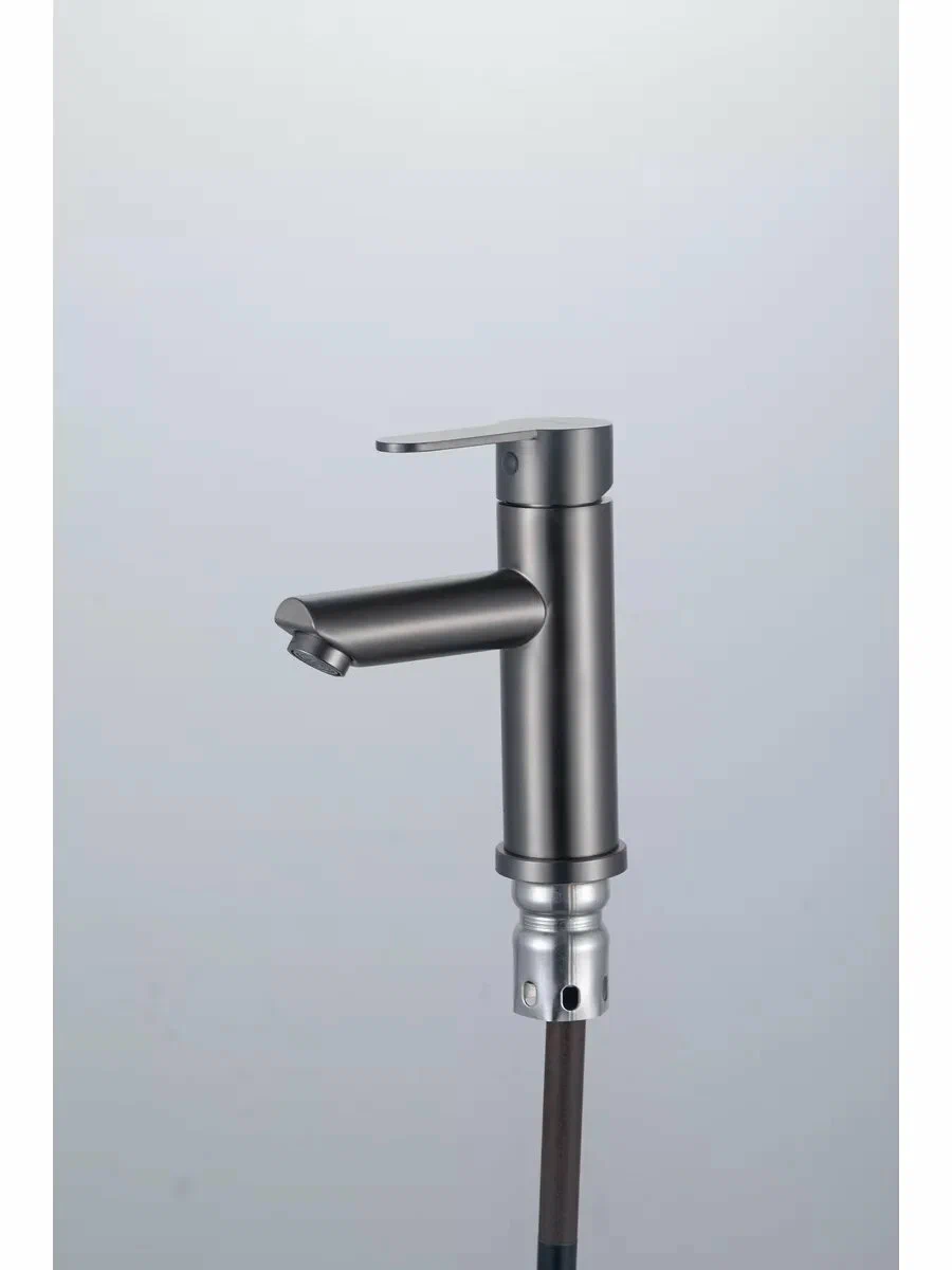 Смеситель для раковины Frap H801-9 F10801-9 оружейная сталь