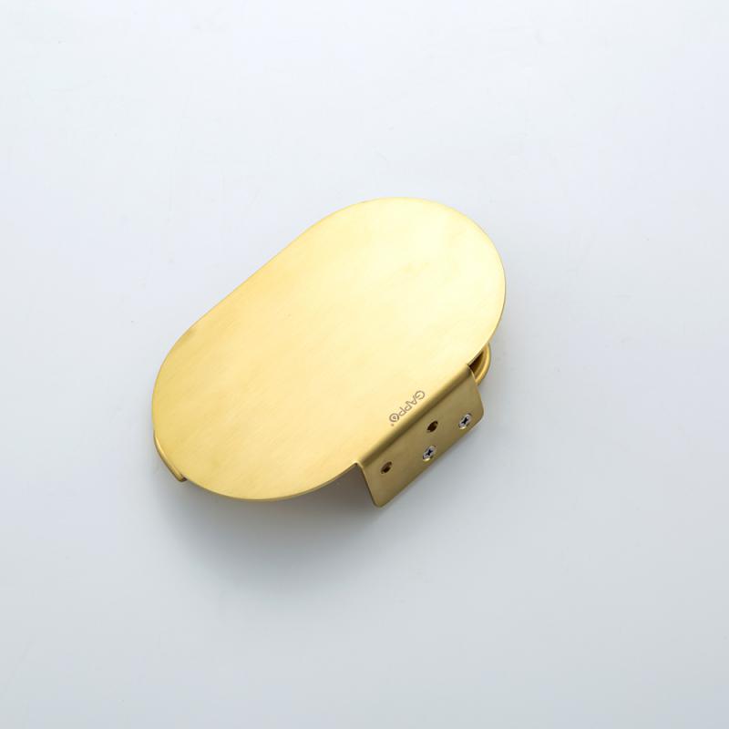 Держатель туалетной бумаги Gappo G309-3 G30903-3 золотой сатин