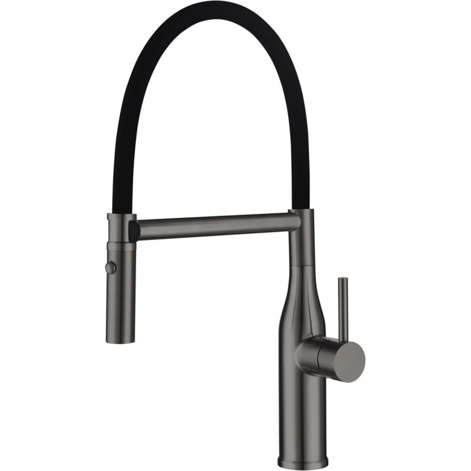 Смеситель для кухни Gappo G4098-29 оружейная сталь