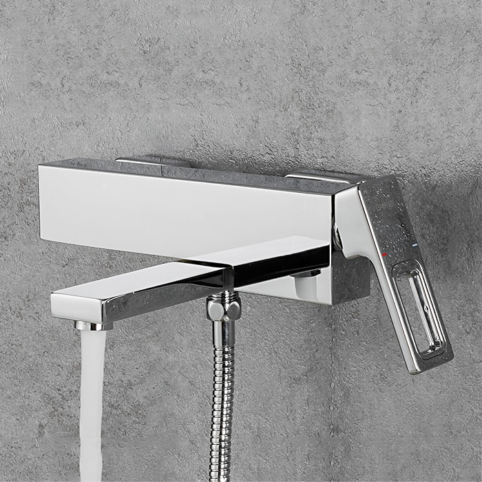 Смеситель для ванны Gappo G18 G3018 хром