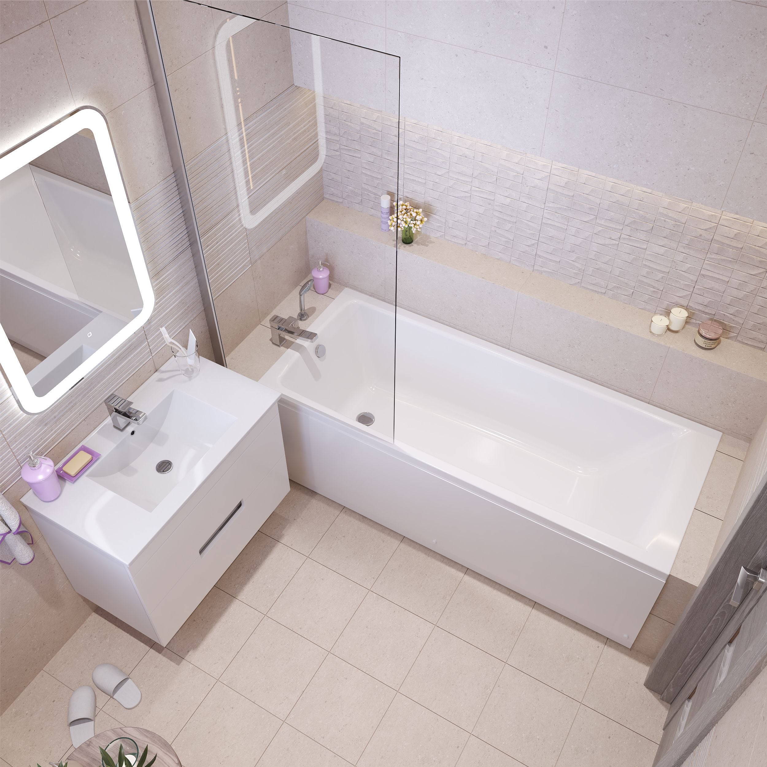 Прямоугольная ванна Nova Style 150*70