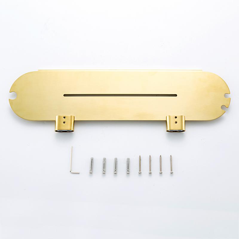 Полка для ванны Gappo G309-3 G30907-3 золотой сатин