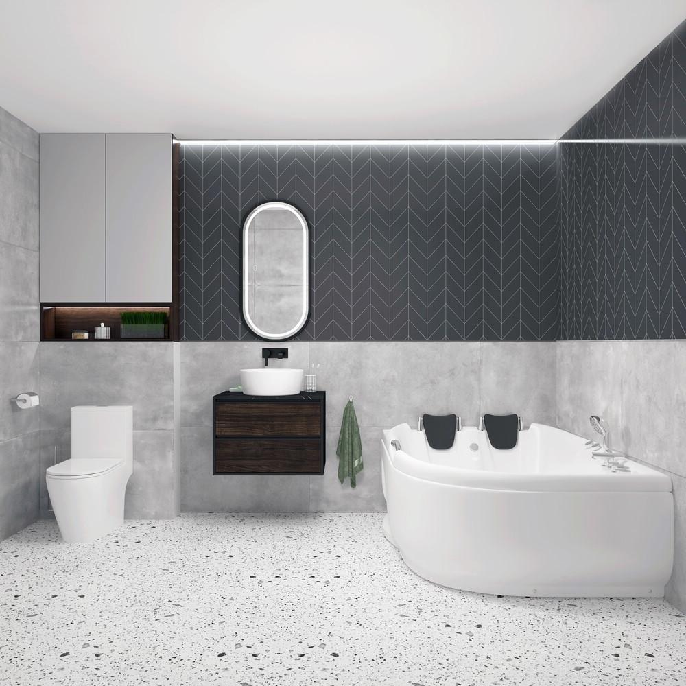 Гидромассажная ванна EvaGold OLB-807 120*170 L левая