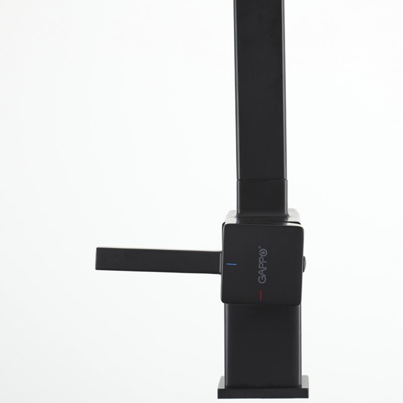 Смеситель для кухни с фильтром Gappo G95 G4395-56 черный