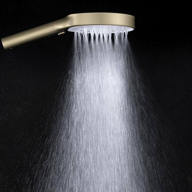 Встраиваемая душевая система Gappo G06-3 G7106-3 золотой сатин