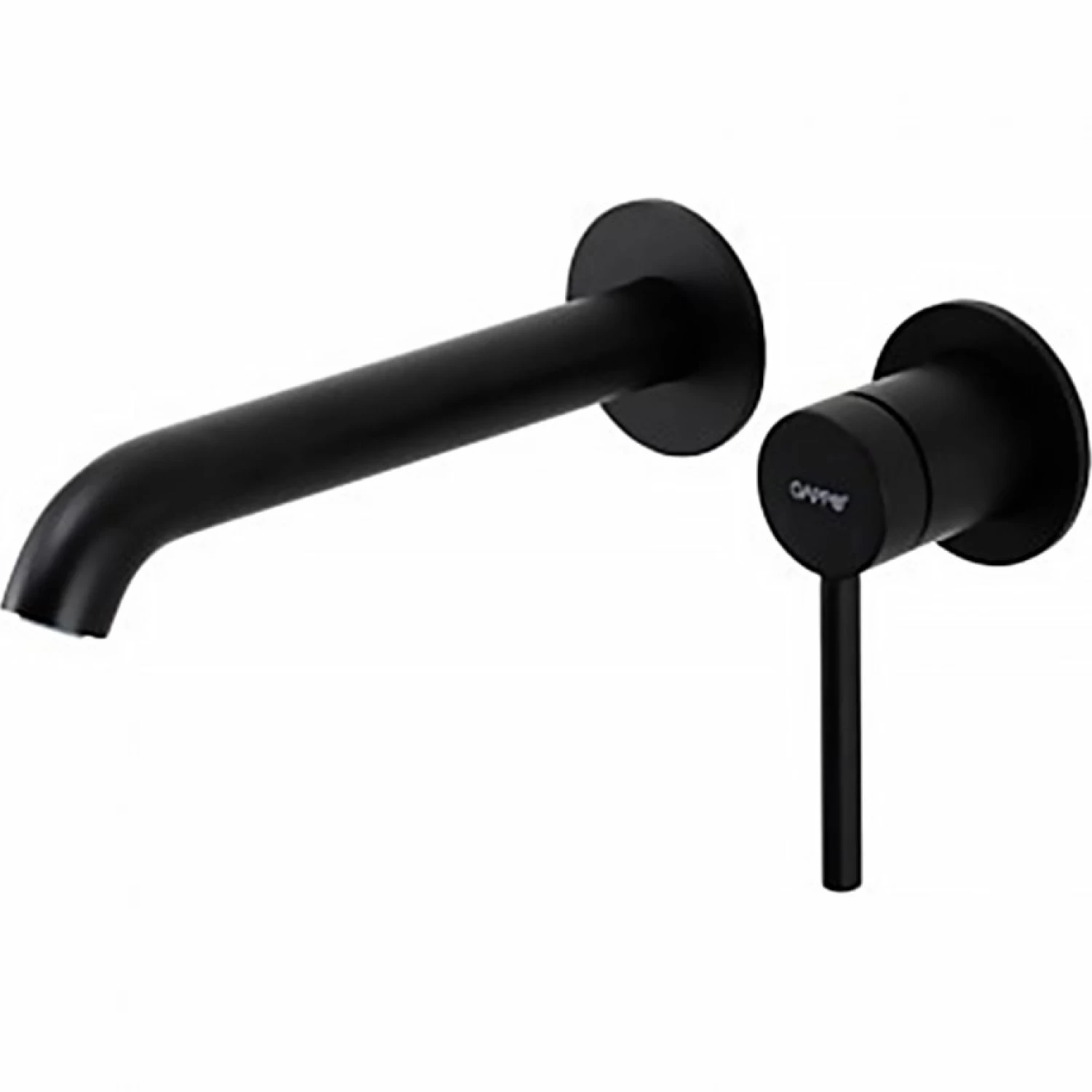 Встраиваемый смеситель для раковины Gappo G06-6 G1206-6 черный