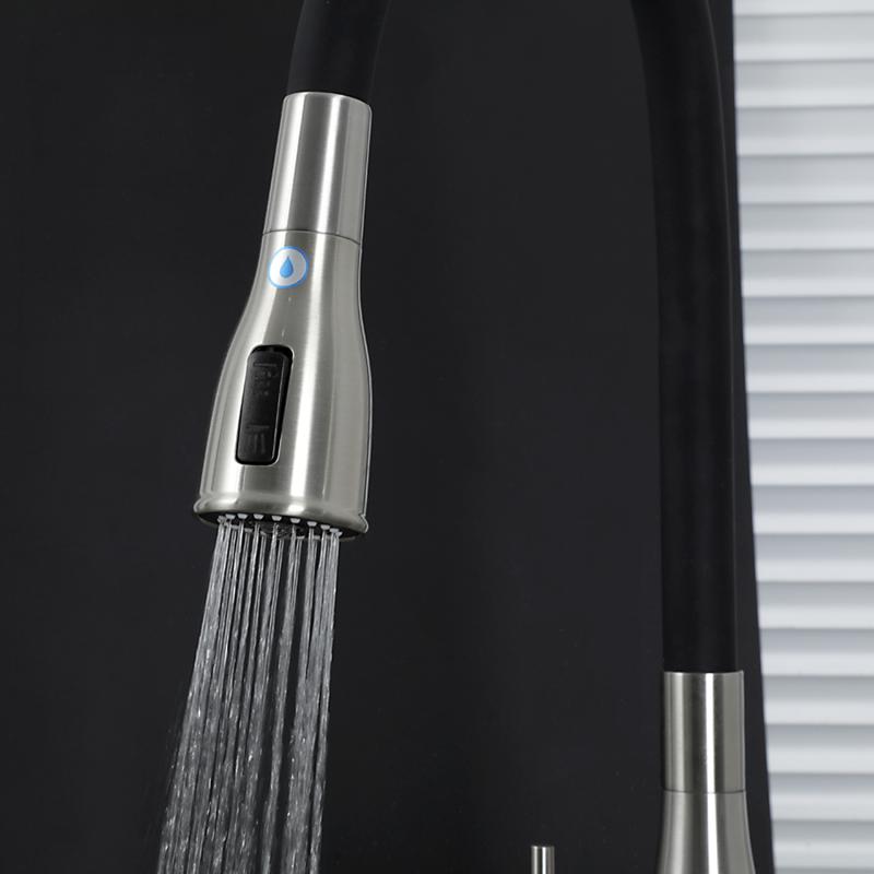 Смеситель для кухни с фильтром Gappo G4399-65 сатин