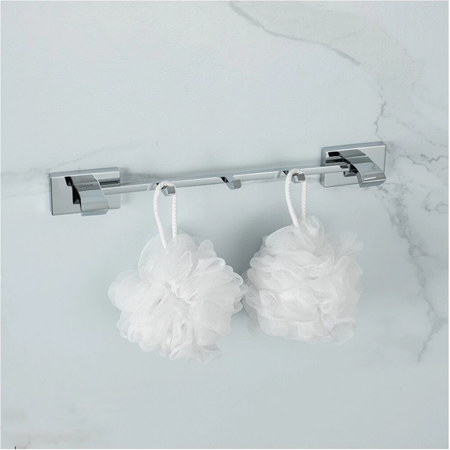 Планка с 3-мя крючками Gappo G07 G0716-30 хром