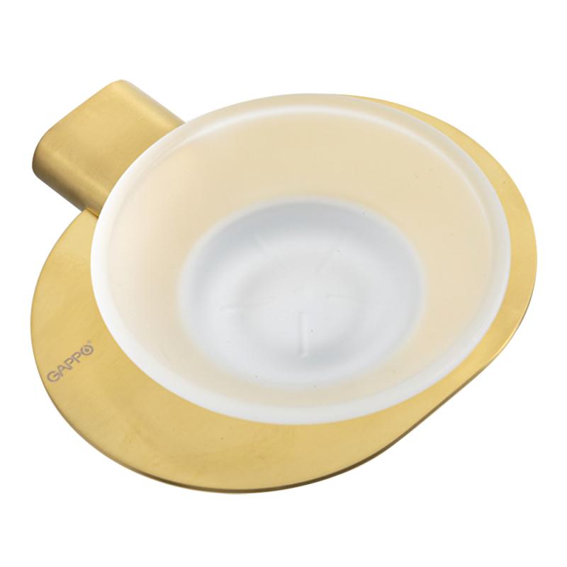 Мыльница Gappo G309-3 G30902-3 золотой сатин