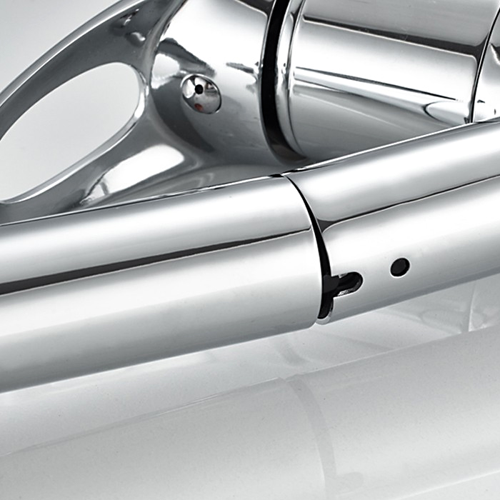 Вытяжной смеситель для кухни Frap H03 F6003 хром