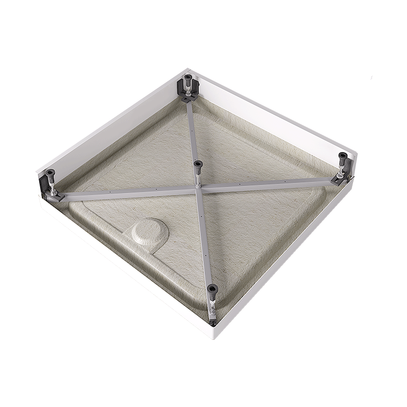 Поддон Alex Baitler АВ10017H-2 квадратный в сборе (1000*1000*170)