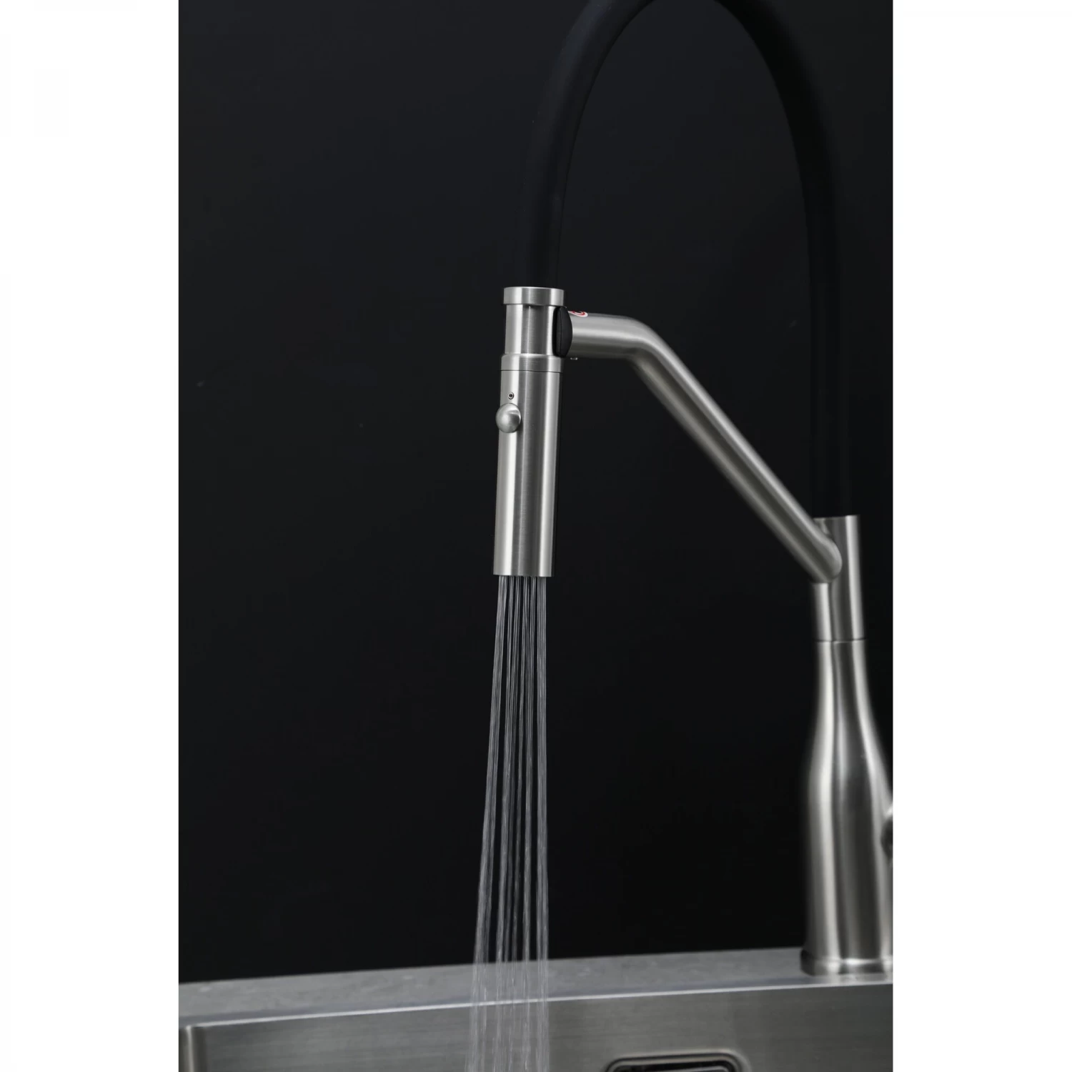 Смеситель для кухни Gappo G4098-15 сатин