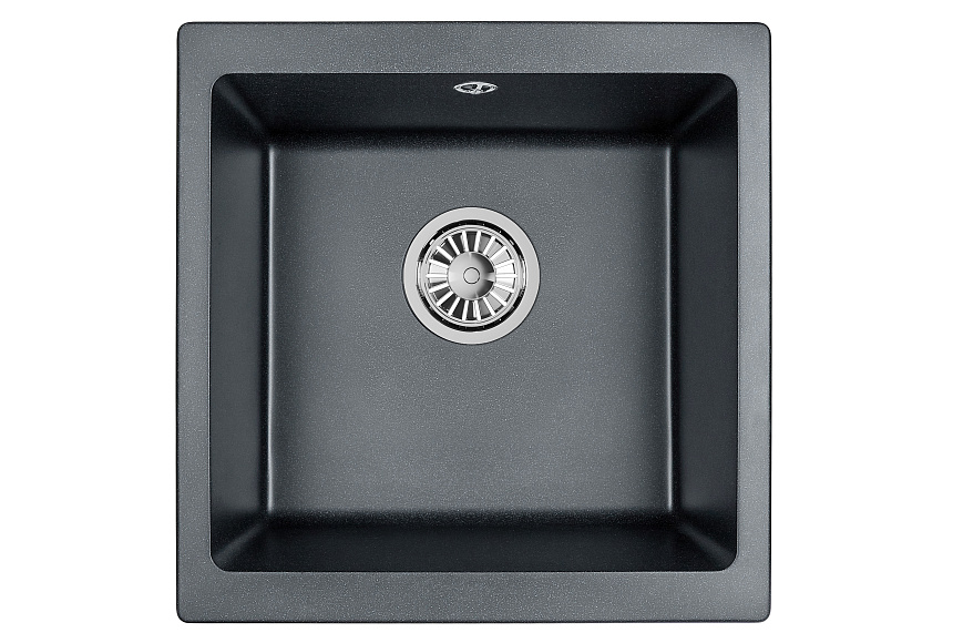 Кухонная мойка Granula GR-4451 Шварц (черный металлик)