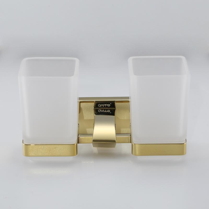 Стаканы для ванны Gappo G07-3 G0708-3 золото