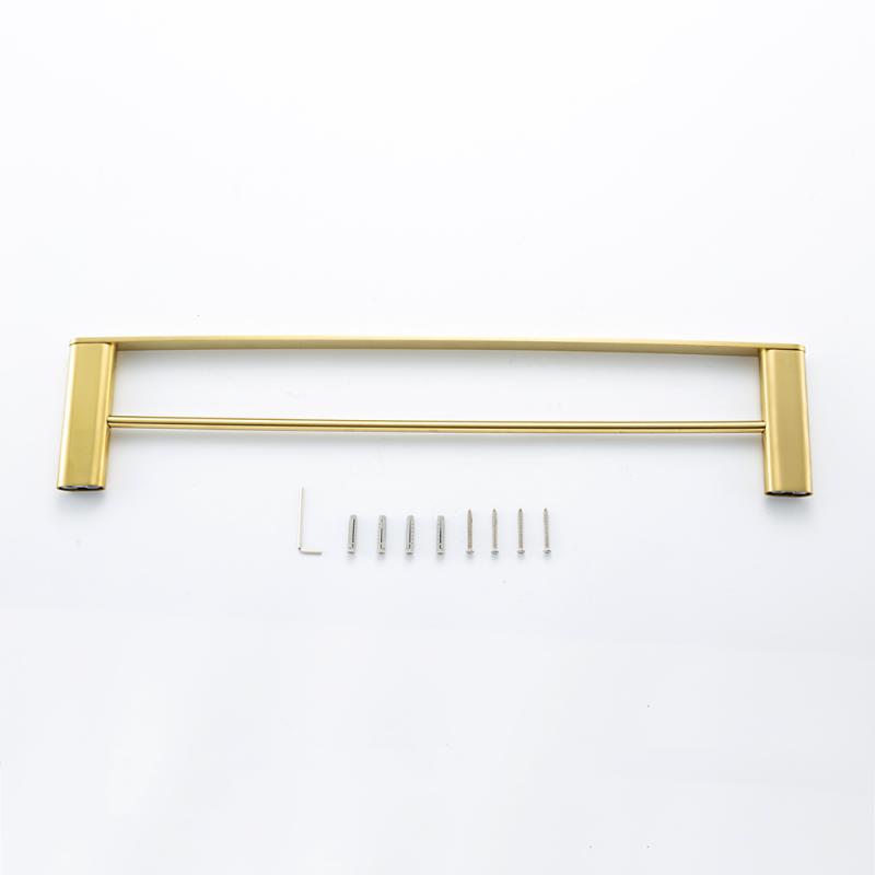 Полотенцедержатель 2-й Gappo G309-3 G30909-3 золотой сатин