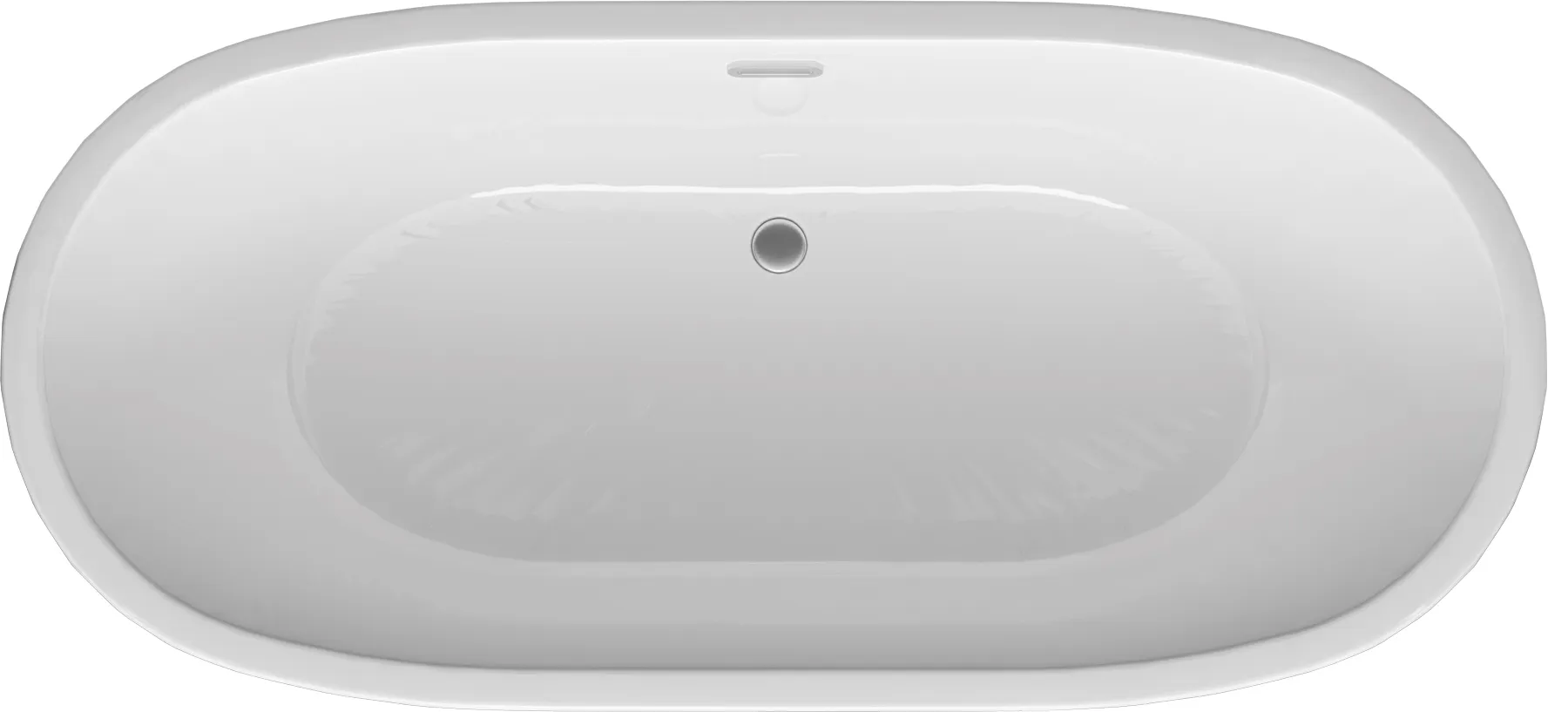 Отдельностоящая акриловая ванна Aima Tondo 174x80