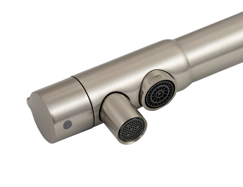 Смеситель для кухни с встроенным краном под питьевую воду Kaiser Teka 13044-5 Silver