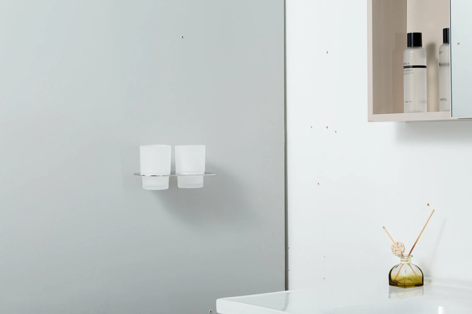 Стаканы для ванны Gappo G309-8 G30908-8 белый-хром