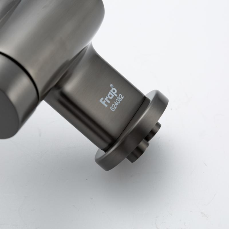 Смеситель для раковины Frap H88-9 F1088-9 оружейная сталь