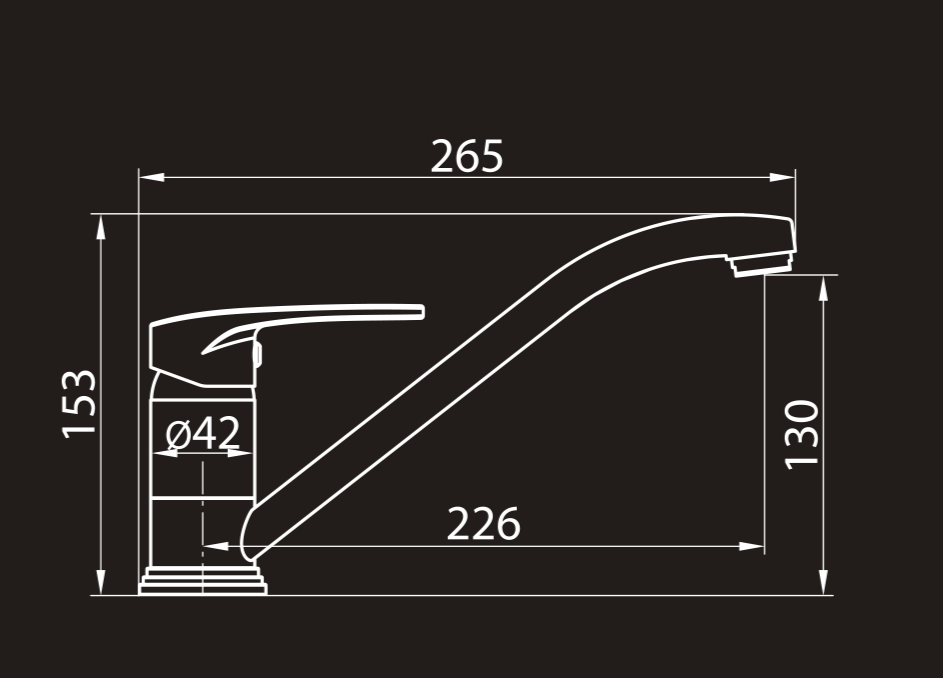 Смеситель для кухни Elghansa Monica 5600219