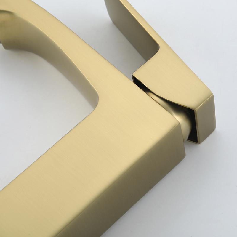 Смеситель для раковины Frap H76-3 F1076-3 золотой сатин