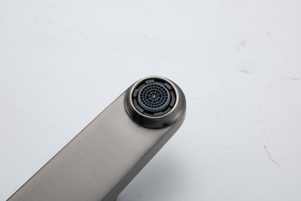 Смеситель для раковины Gappo G10-9 G1010-9 оружейная сталь