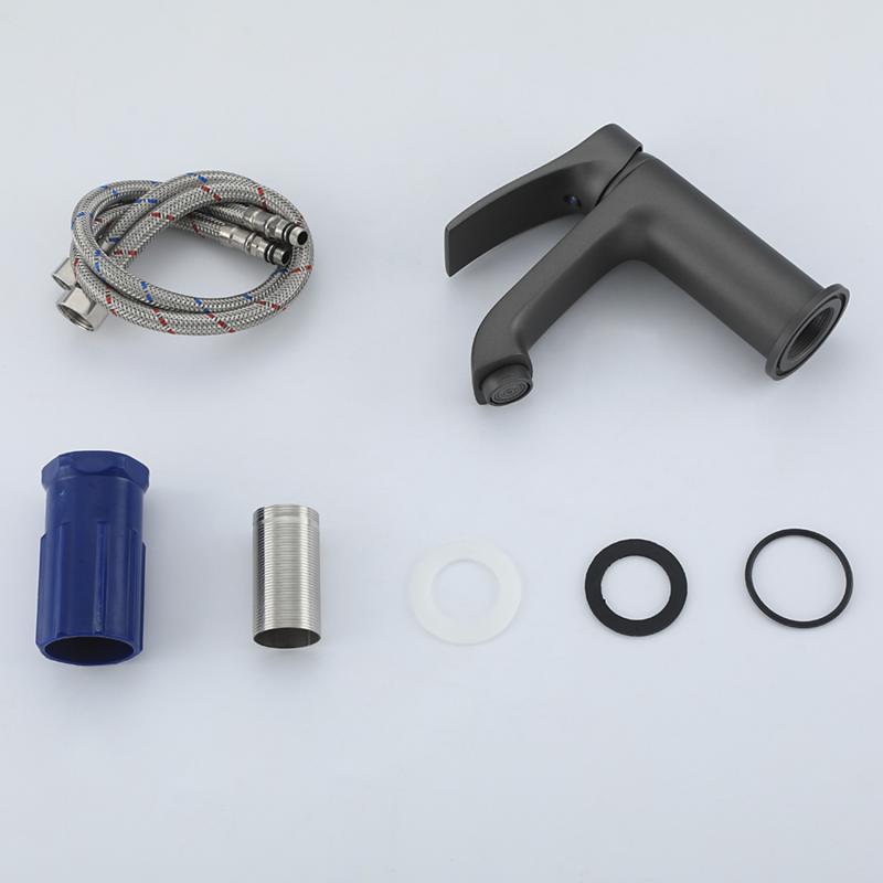 Смеситель для раковины Frap H75-9 F1075-9 графит