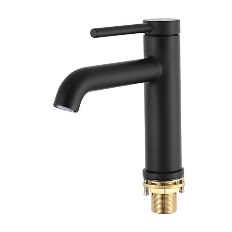 Смеситель для раковины Gappo G06-6 G1006-6 черный