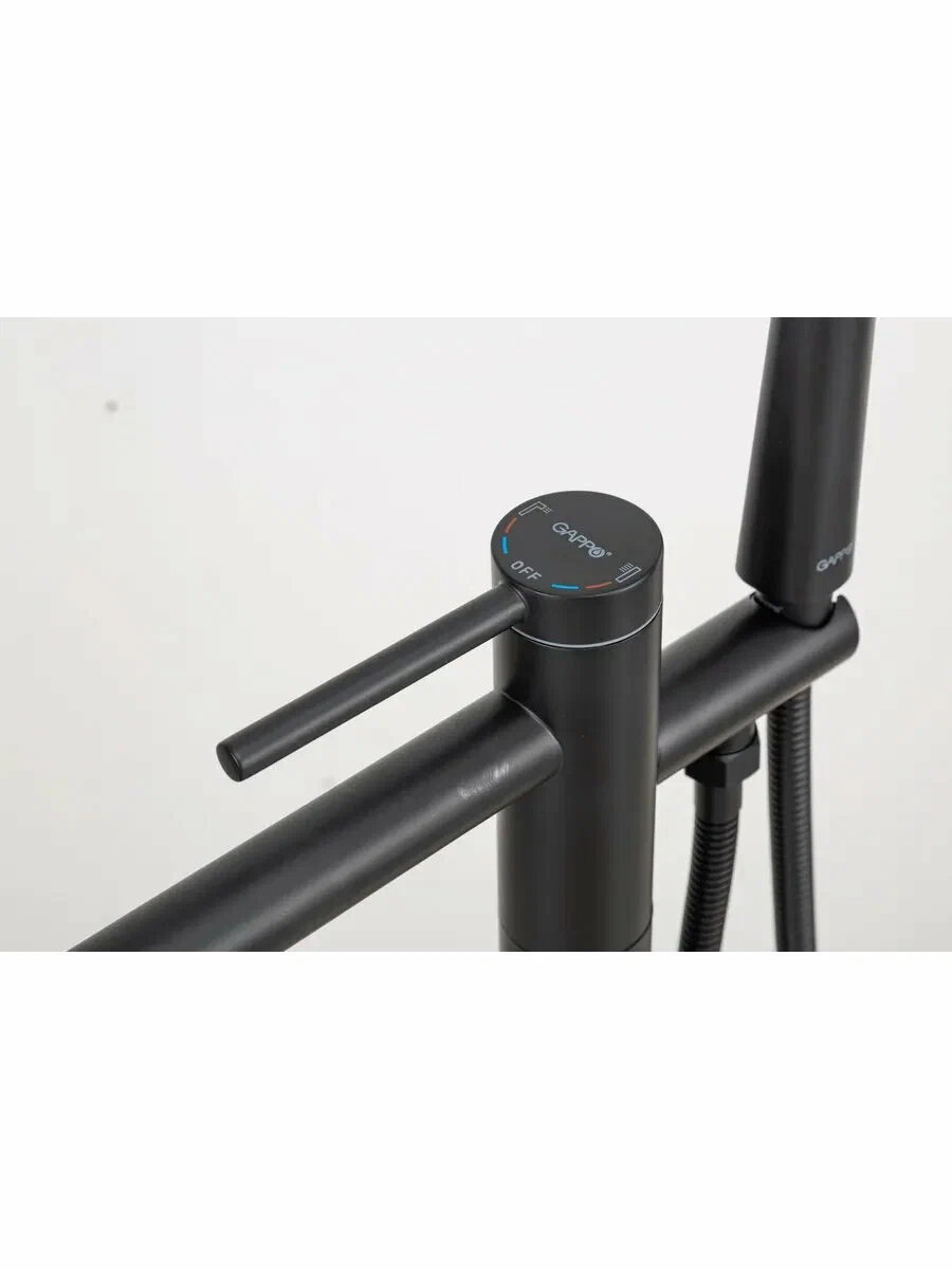 Напольный смеситель Gappo G06-6 G3006-6 черный