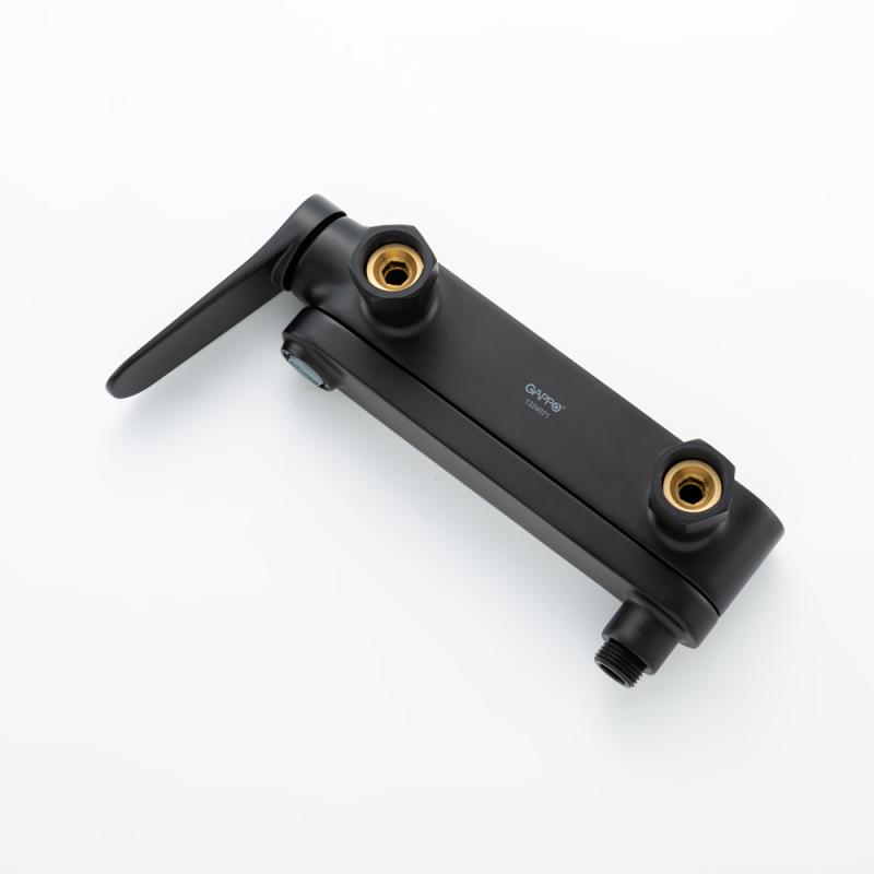 Смеситель для ванны Gappo G10-6 G3210-6 черный
